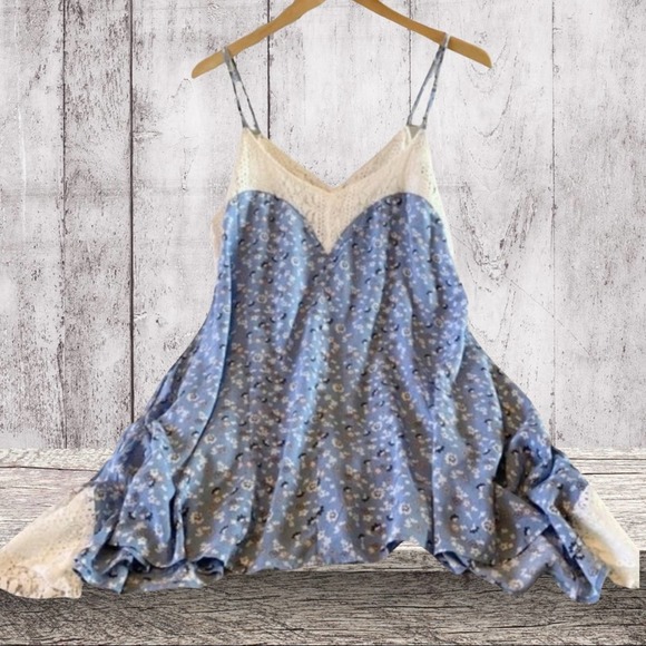 optional Dresses & Skirts - Bohemian Floral Lace Tank Dress